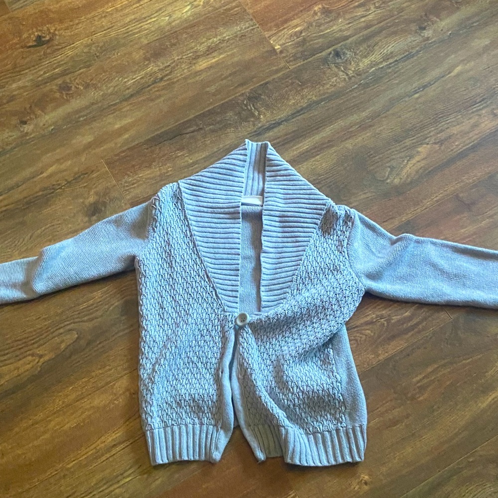 Gray sweater